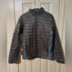Patagonia Grey and Blue Quilted  Jacket